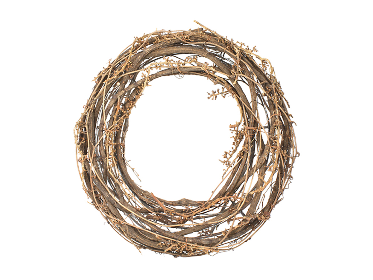 ghirlanda rattan naturale