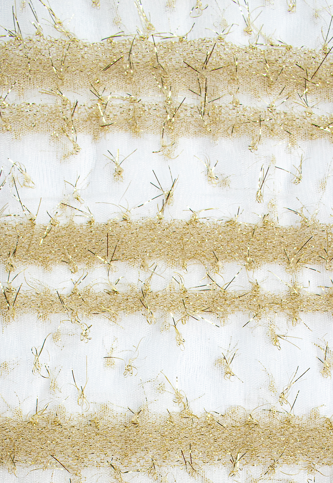 TU355 VOILE LATTE GLITTER ORO